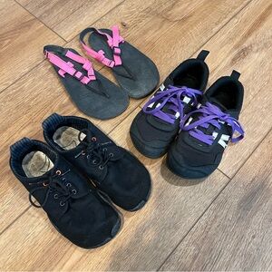 Kids Active Barefoot Shoe Bundle, size 1/2; size EU 32/33